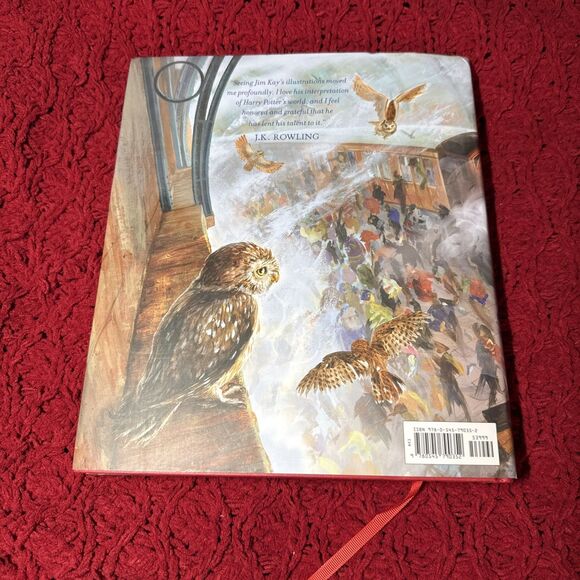 Harry Potter Illustrated Hardcovers Set 4 -Books 1-3 + Fantastic Beasts - Picture 4 of 15